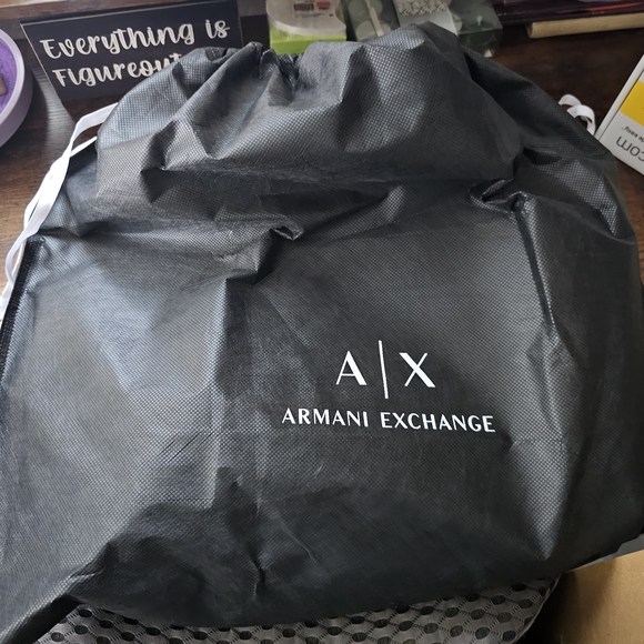 Armani Exchange Light Pink Tote Bag - Picture 8 of 8